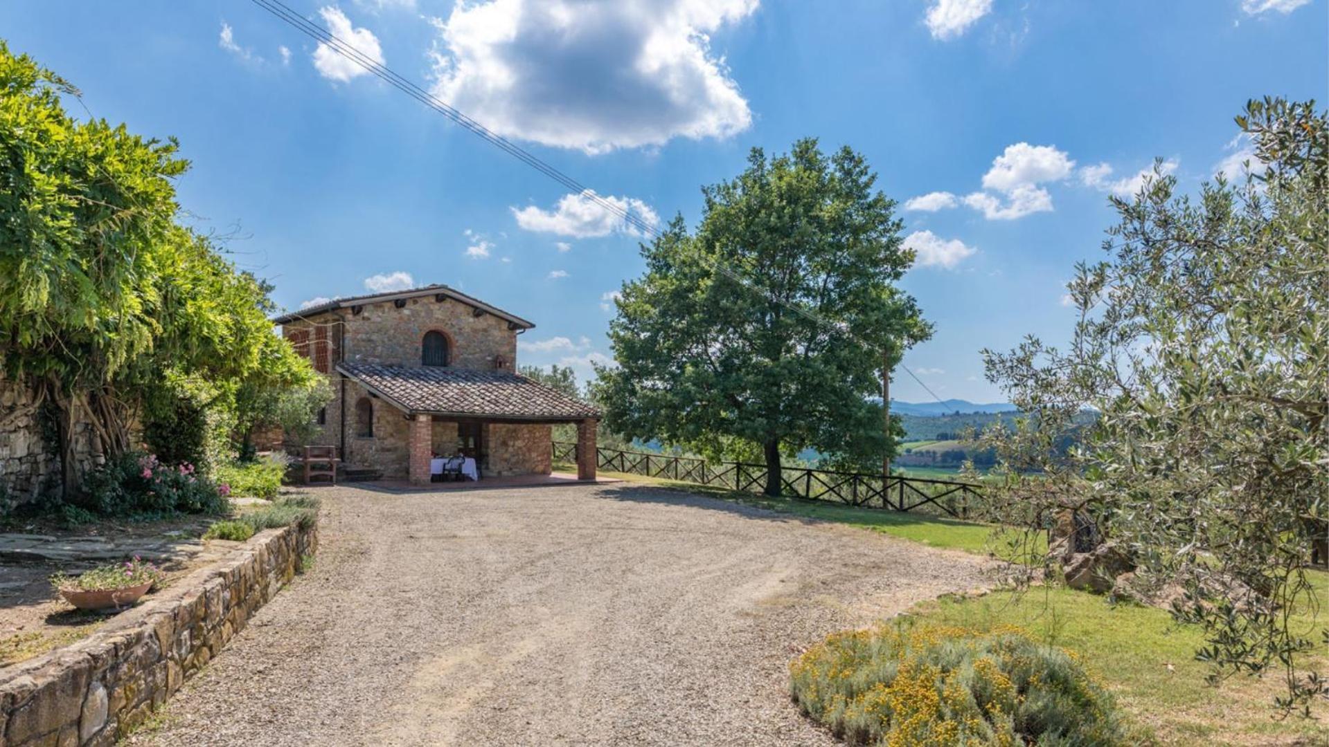 Gasthaus Casale La Valle Pergine Valdarno Zimmer foto