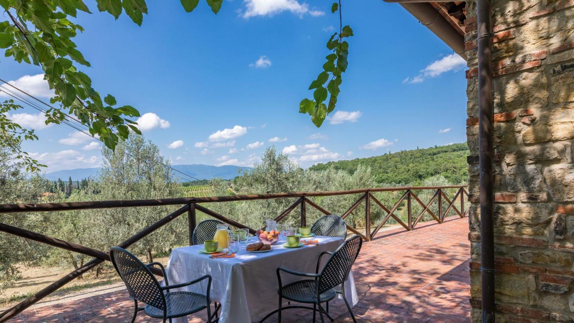 Gasthaus Casale La Valle Pergine Valdarno Zimmer foto